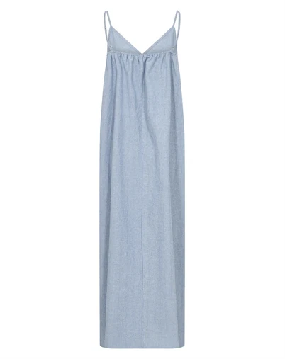 Leveté Room - LR - Lennon 4 Kjole - Blue Cotton